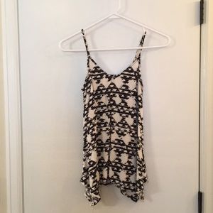 Flouncy Aztec tank